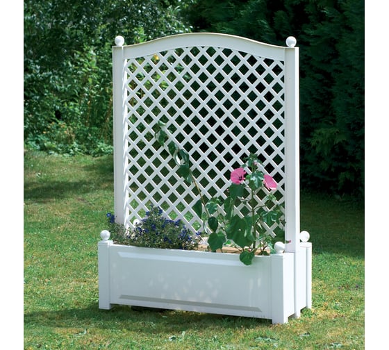 Большой ящик для растений с центральной шпалерой KHW 37101 1