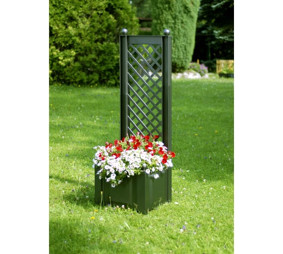 Маленький ящик для растений с шпалерой KHW 37203 1
