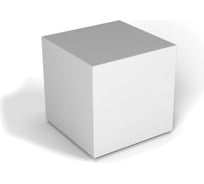 Декоративная фигура белый куб Flox 930.0001.001.0