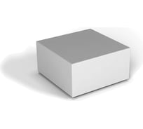 Декоративная фигура полукуб белый Flox 930.0002.001.0