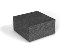 Декоративная фигура полукуб черный гранит Flox 930.0002.003.0