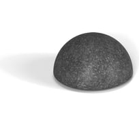Декоративная фигура полусфера, черный гранит Flox 930.0003.003.0