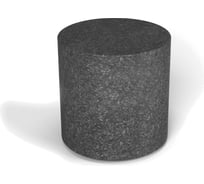 Декоративная фигура полуцилиндр, черный гранит Flox 930.0004.003.0