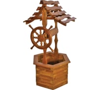 Цветочница Колодец 6-ти гранный Комплект-Агро KA1131