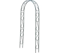 Садовая разборная арка Клевер С 2.5x0.2x1.2 м, диаметр 16 мм, 10 мм К-104-1