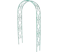 Садовая разборная арка Клевер С 2.5x1.2x0.3 м, диаметр 16 мм, 10 мм К-108-1