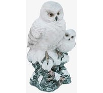 Садовая фигура ФлораПласт Совы полярные 38 см 017155