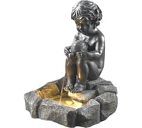 Садовый фонтан GREEN APPLE GWXF01188 Мальчик и черепаха 54см Б0008230