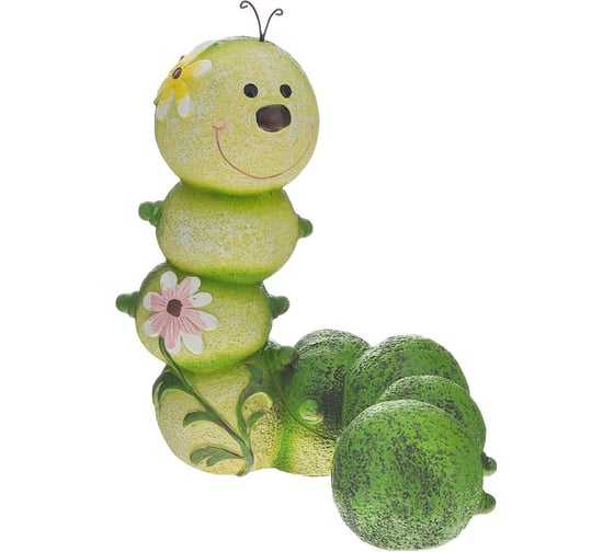 Садовая фигурка Гусеница 19.5х12.5х23см GREEN APPLE Б0008248 1