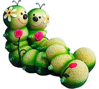 Садовая фигурка Гусеницы 31х19х21см GREEN APPLE Б0008246
