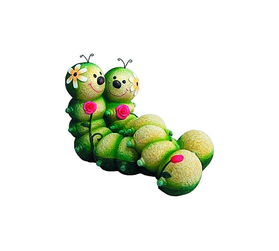 Садовая фигурка Гусеницы 31х19х21см GREEN APPLE Б0008246 1