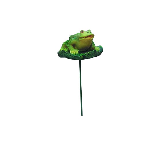 Штекер GREEN APPLE Лягушонок полистоун, 5х5х25 см, 8 шт. Б0008241 1