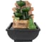 Фонтан комнатный GARDEN SHOW Водопад с лягушками 13,5x13,5x18,5 см., 1/12 ПТ000002272 2