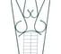 Шпалера Без бренда Комбинированная 0,95х2м 69136 3