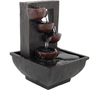 Фонтан комнатный GARDEN SHOW Каскад 13,5x13,5x19 см., 1/12 ПТ000002270
