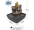 Комнатный фонтан комнатный GARDEN SHOW Оазис со светодиодной подсветкой, 13,3x13,3x17,5 см., 1/12 ПТ000002729 2
