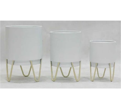 Подставка под кашпо Homium Flower Trio Moments, набор 3шт /вазон/ set03vase-01