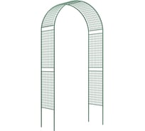 Садовая разборная арка Россия Сетка широкая 2.5х0.5х1.2 м 69124