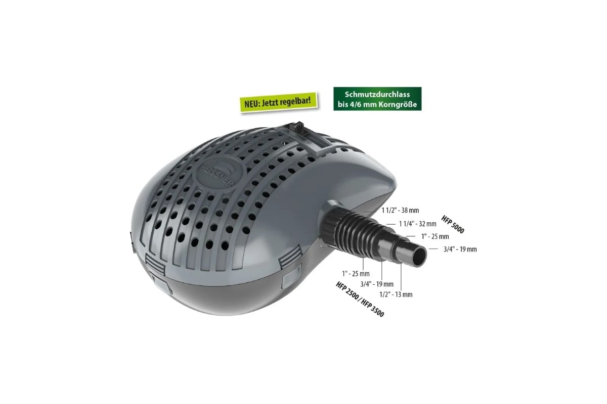 Насос для пруда и ручья Heissner SMARTLINE 2200 л/ч HFP2500-00 ...
