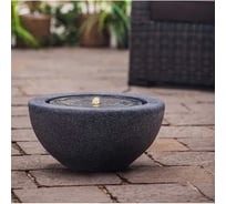 Фонтан для террасы Heissner Полусфера, цвет черный 016602-03