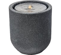 Фонтан для террасы Heissner Цилиндр, цвет черный 016608-03