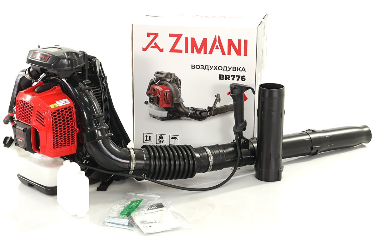 Бензиновая ранцевая воздуходувка Zimani BR776 - выгодная цена, отзывы .