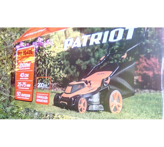 Электрическая газонокосилка PATRIOT PT 2043E 512309236 18