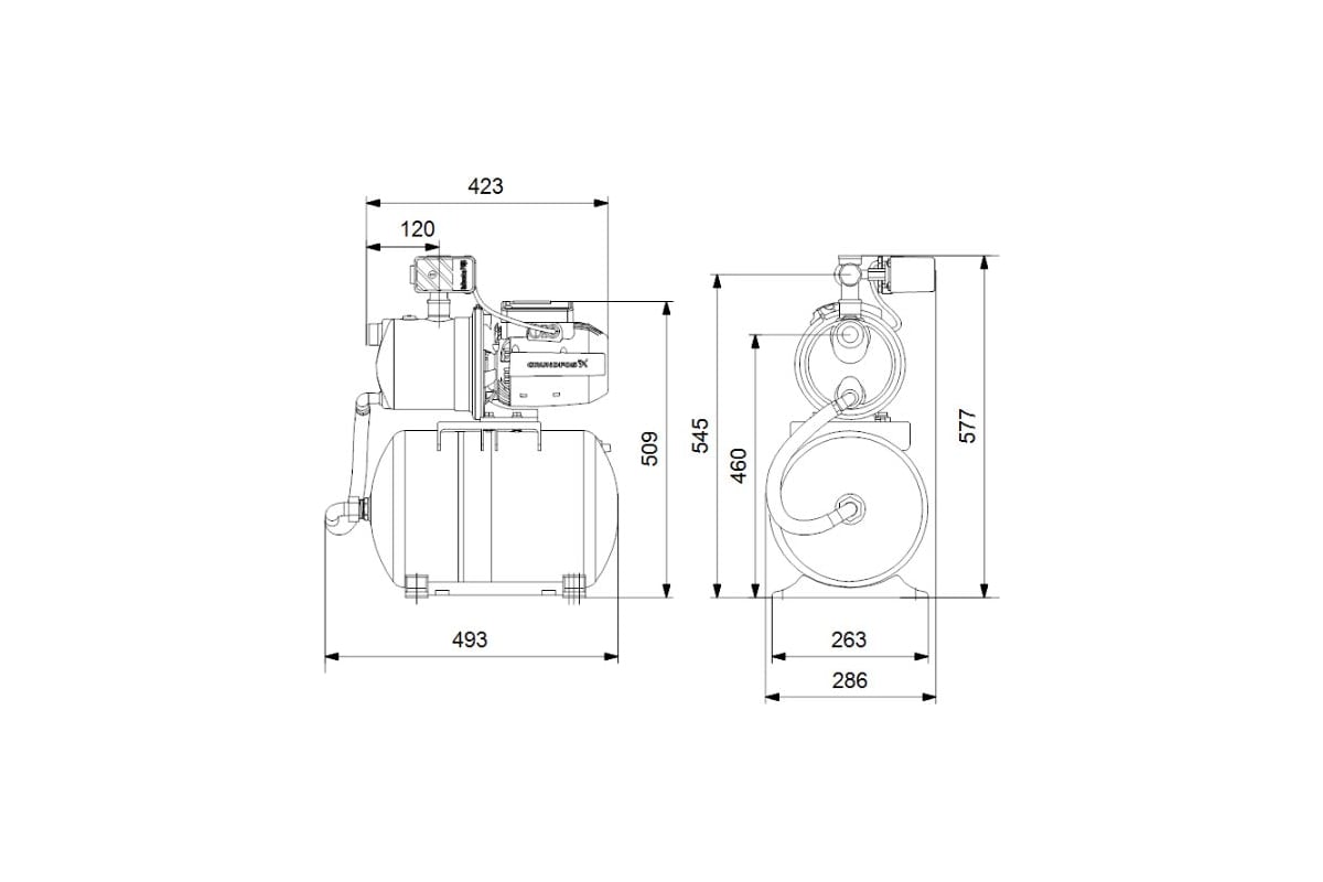 Grundfos jp5. Grundfos jp5