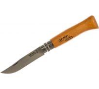Нож Opinel №8 углеродистая сталь, рукоять из бука 113080