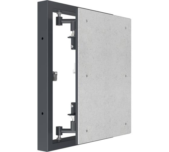 Люк под плитку на петле (300х400 мм) D3040 сеramo steel EVECS 90-02263