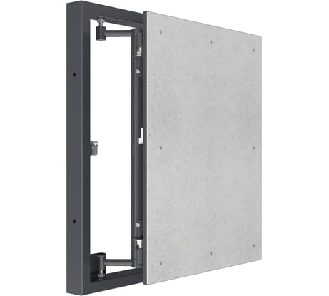 Люк под плитку на петле EVECS 400х500 D4050 сеramo steel 90-02269 D4050 ceramo steel