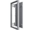 Люк под плитку на петле (400х600 мм) D4060 сеramo steel EVECS 90-02270 4