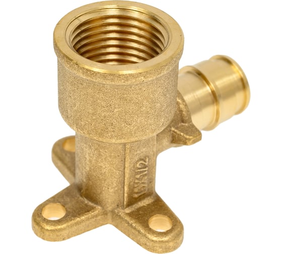 Водорозетка Usystems smart aqua латунная для труб pe-xa 16-rp1/2"вр l=43мм, тип 1 1135787