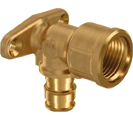 Водорозетка Usystems smart aqua латунная для труб pe-xa длинная 16-rp1/2"вр l=49мм, тип 1 1136001