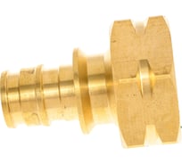 Штуцер Usystems с накидной гайкой, латунный для труб pe-xa 16-g3/4"нг, тип 2 1136021