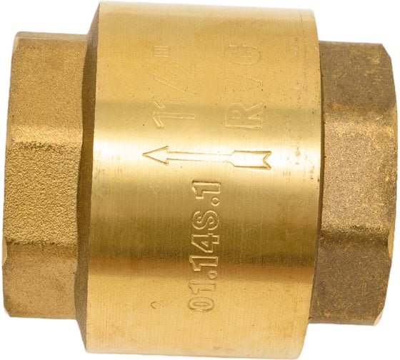 Обратный клапан Rvc 1 1/2" с пластиковым седлом 00254