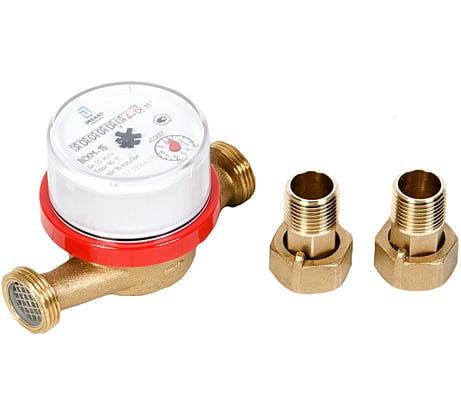 Счетчик воды ДЕКАСТ ВСКМ-15 (110 мм, с кмч с ОК) 72-15-244