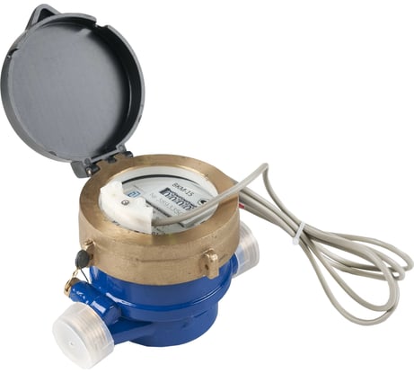 Мокроходный счетчик воды ДЕКАСТ ВКМ-15 с импульсным выходом(ДГ) 71-15-03