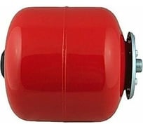 Мембранный расширительный бак Qubik 19 л для отопления d 20 вертикальный (красный) 02605