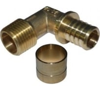 Переходник Rvc РЕХ угловой, с наружной резьбой 20 - R 1/2 (LM20-1/2) 02086