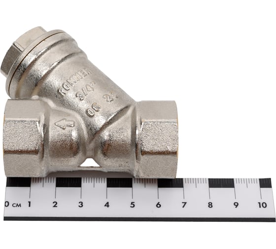 Фильтр грубой очистки ROMMER 3/4 косой 500 мкр. RFW-0001-000020 RG0091NNGVULL5