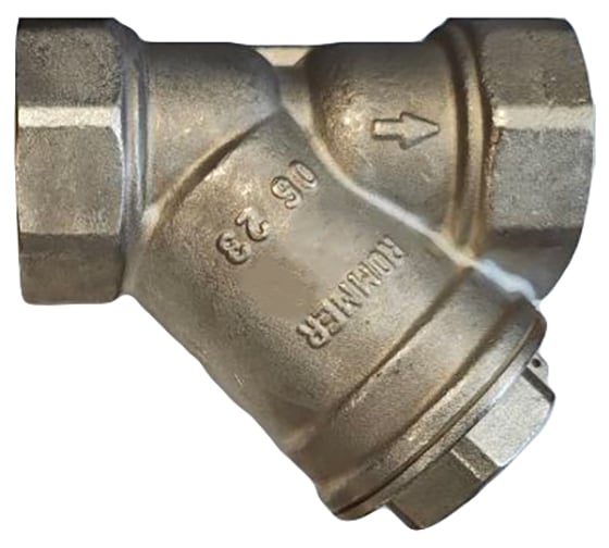 Фильтр грубой очистки ROMMER 1 1/4 косой 500 мкр. RFW-0001-000032 RG0091NNGVUV57 1