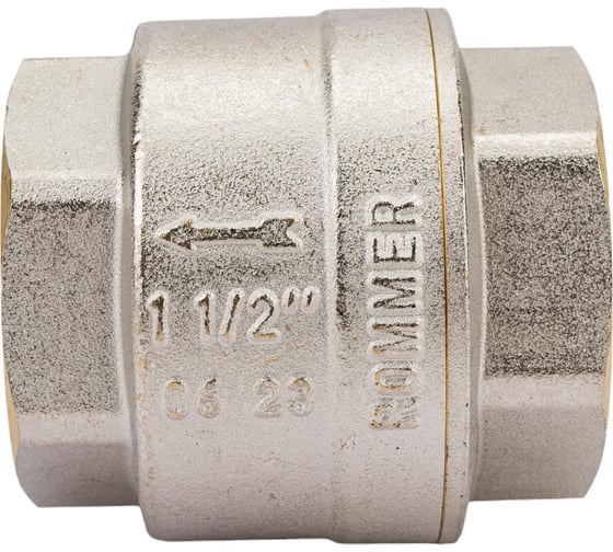 Клапан обратный ROMMER пружинный муфтовый 1 1/2 RVC-0001-000040 RG0091NNGUDB36