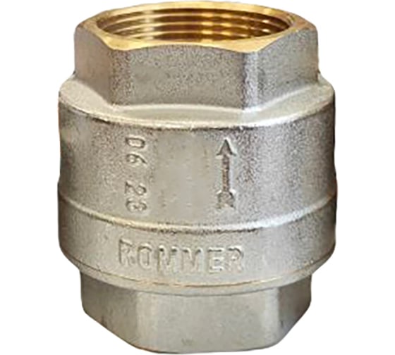 Клапан обратный ROMMER пружинный муфтовый 3/4 RVC-0002-000020 RG0091NNGUDP39