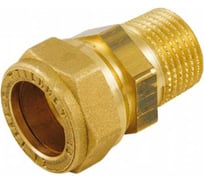 Прямое соединение Tiemme 10x3/8" Н обжим 1000080/1000G001003