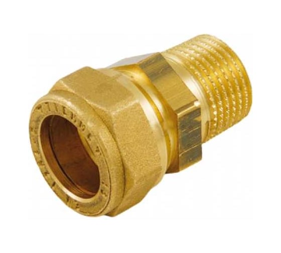 Прямое соединение Tiemme 15x3/8" Н обжим 1000070/1000G001503