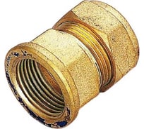 Прямое соединение Tiemme 12x3/8" В обжим 1000128/1002G001203