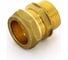 Прямое соединение Tiemme 6x1/4" Н обжим 1200079/1200G000602 1