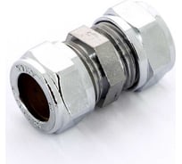Прямое соединение Tiemme 15x10 обжим хром 1130072/1101C151000CZ