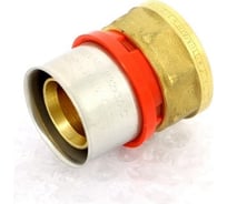 Прямое соединение Tiemme 32x1" В латунь пресс COMPACT 1660066/1652G003206CT